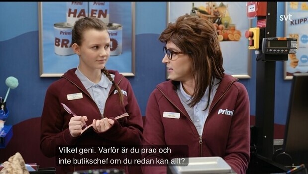 Terese i Kassan spejar praoeleveb Felice