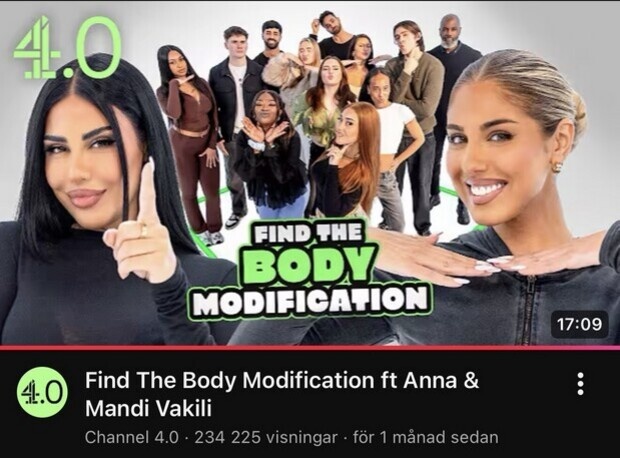 Guess the body modification