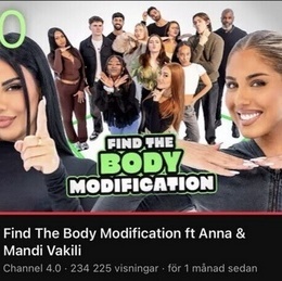 Guess the body modification Guess the body modification