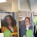 Afisch bussreklam Afisch bussreklam