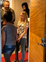 Djävulens marionetter vid inspelning Djävulens marionetter vid inspelning