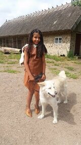 Arkeologens dotter, bakom kulisserna