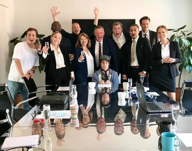 Inspelningen av  TV-serie 