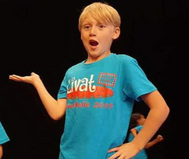 Trning infr avslutningsshow p LIVAT