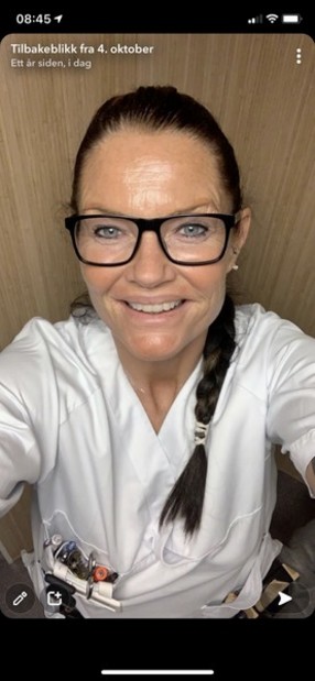 På jobb som sykepleier