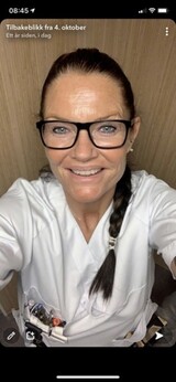 På jobb som sykepleier