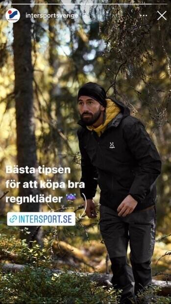 Plåtning för Intersport