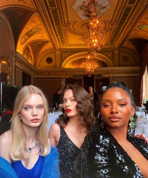 Backstage Gamora