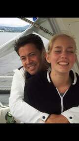 Ansikt - båt med barn Ansikt - båt med barn