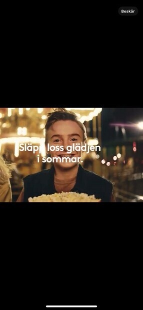 Sommar reklam fr Liseberg 2022