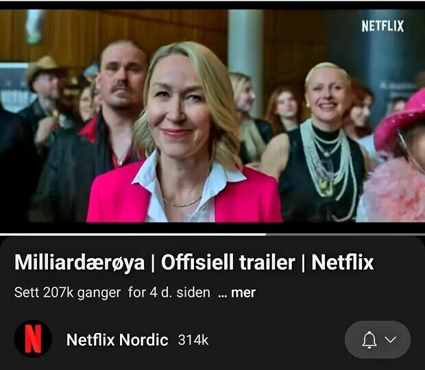Oppdrag i Netflix-Serien Milliarderøya