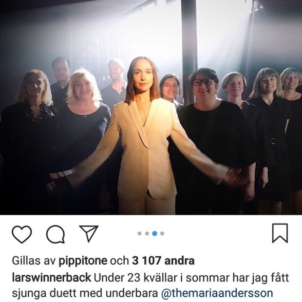 Videoinspelning fr Lars Winnerbck