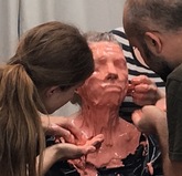 Avgjutning av ansikte Avgjutning av ansikte