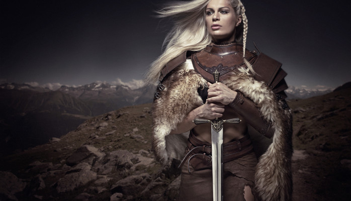 Småroller til reklamefilm med en typisk robust Viking look