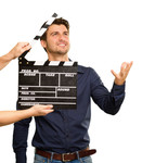 Mandlige statister til kortfilmen 