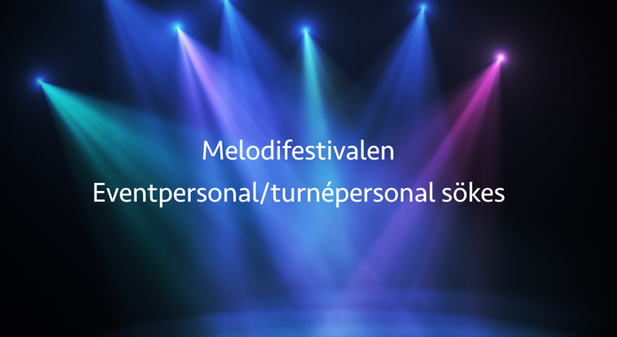 Melodifestivalen - Eventpersonal/turnpersonal skes.