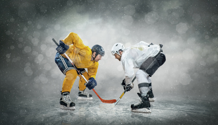 Hockeylag skes till reklamfilm! 