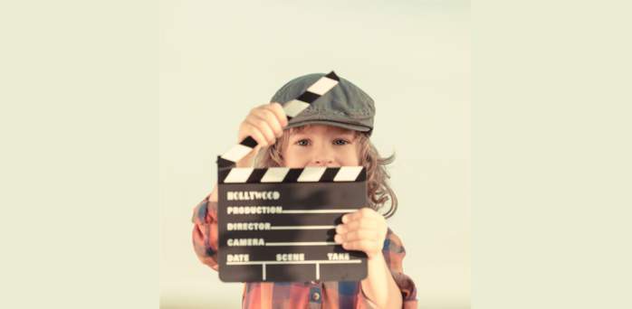 Barneskuespiller samt voksen skuespiller skes til reklamefilm for Make-A-Wish Norge!
