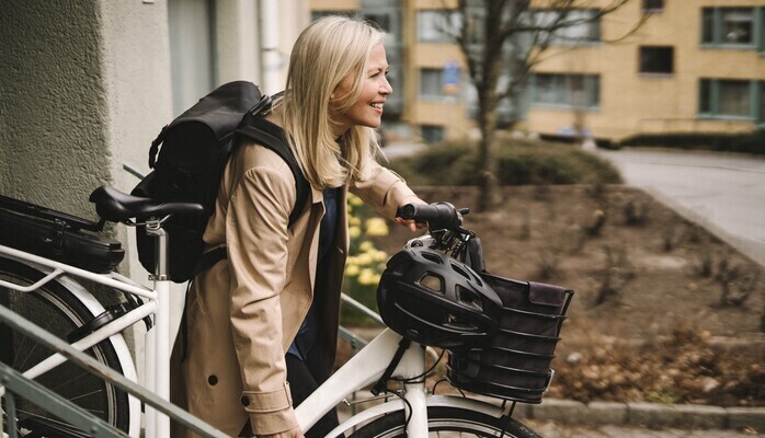 Nye, ukjente fjes -  Bruker du bysykkel?