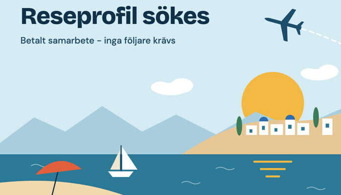 Bli betald profil för reseblogg - återkommande månadsersättning (långtid)