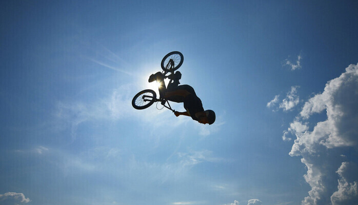 Cykel/BMX-trickare