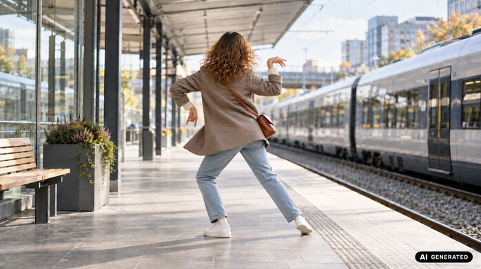 Dansare sökes till reklamfilm för tågbolag i Stockholm