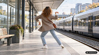 Bjud på din bästa dans – medverka i reklamfilm för tågbolag!