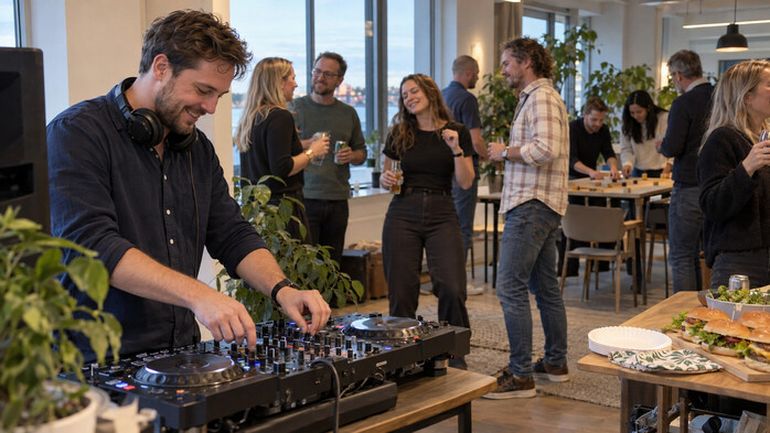 DJ sökes för personalfest i Uppsala  Timlön 300-600 kr