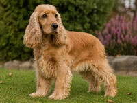 Cocker Spaniel til reklameopptak