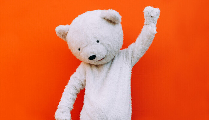 Maskot till köpcentrum i Solna