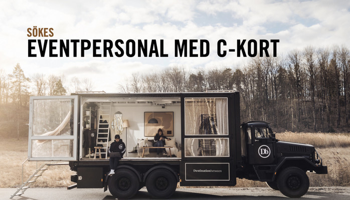 Eventpersonal med C-kort 