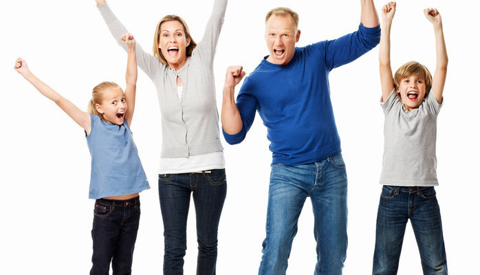 Familie m. sn ca.10 r - ln!