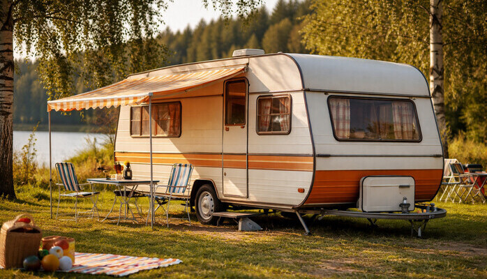 Äldre husvagn sökes till en filmproduktion