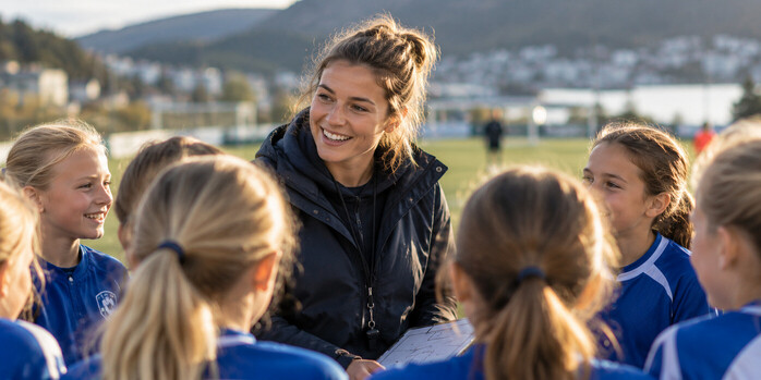 Kvinne 23–32 år til rolle som fotballtrener i Bergen