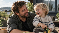 Mann 30–40 år med barn 0–5 år til fotoshoot i Trondheim
