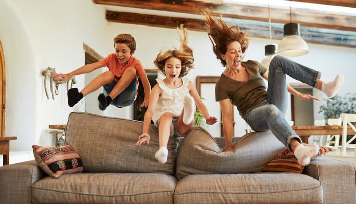 Fyra karaktärer till reklamfilm 