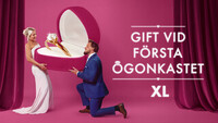 Gift vid första ögonkastet XL söker deltagare