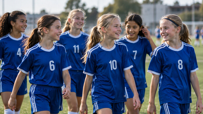 Fotballstatister (jenter 11–13) til reklamefilm i Bergen  Opptak november