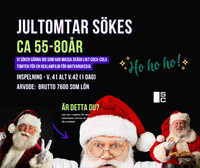 Jultomtar sökes till reklamfilm för välkänd matvarukedja 🎅