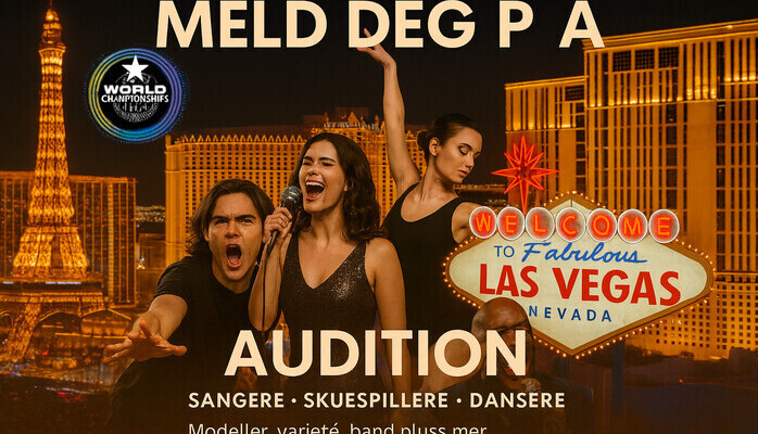  Auditionkall! Representer Norge under World Championships of Performing Arts 2026