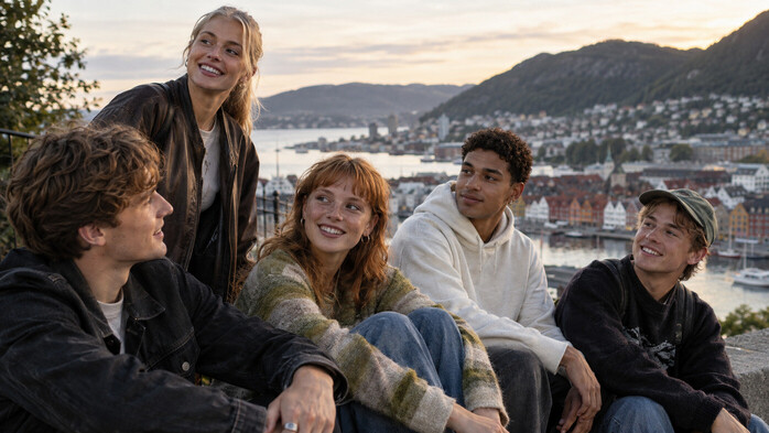 Unge voksne 18–25 år til kortfilm i Bergen  Søk nå