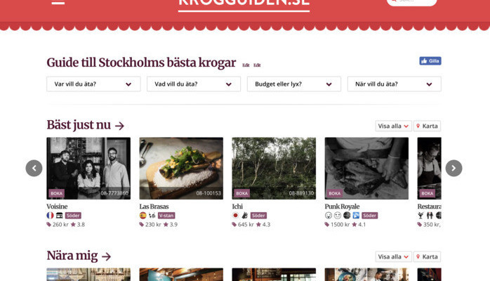 Krogguiden.se - journalist/skrivkunnig som ofta gr p restaurang! 