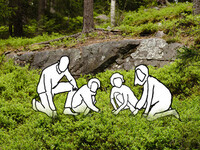 Family of four are wanted for a photographic art project
