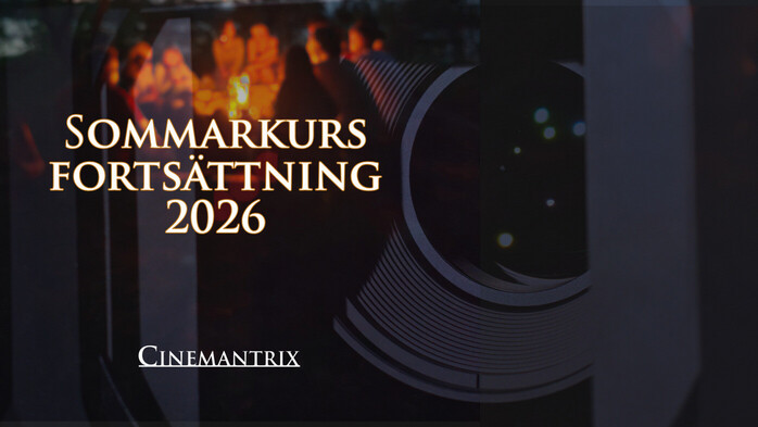 Sommarkurs i filmskådespeleri