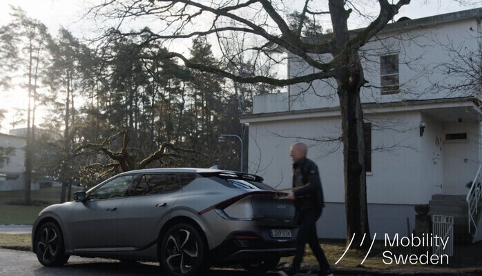 Kvinnligt par till reklamfilm