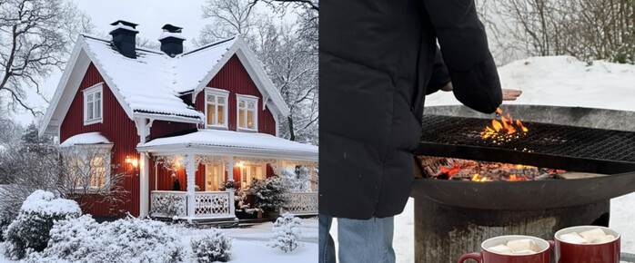 Fint och mysigt hem skes till en produktion fr ett lppbalsamfretag! 