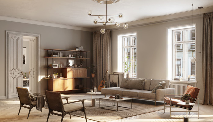 Villa i Stockholm fr reklamfilmsinspelning skes