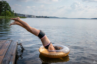 WANTED: Summer house with jetty/ dock for commercial for ice cream company!