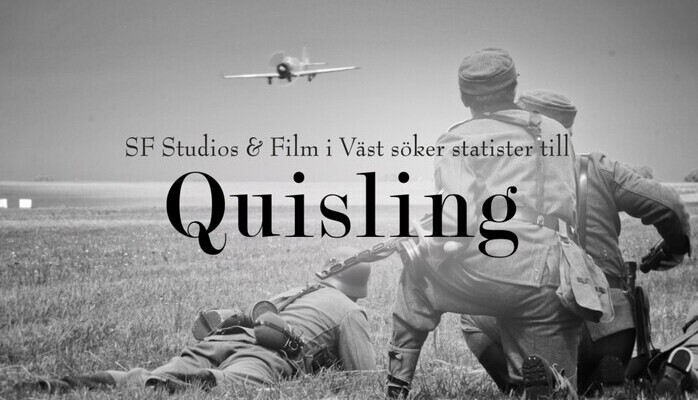 Manliga statister Skes till filmen Quisling 