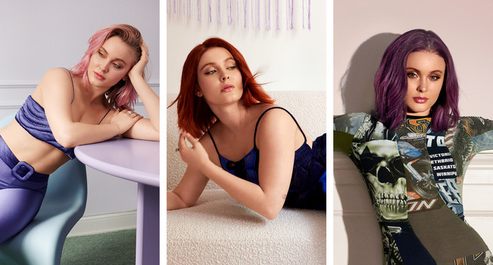 Maria Nila sker modeller till Global Look Book-kampanj